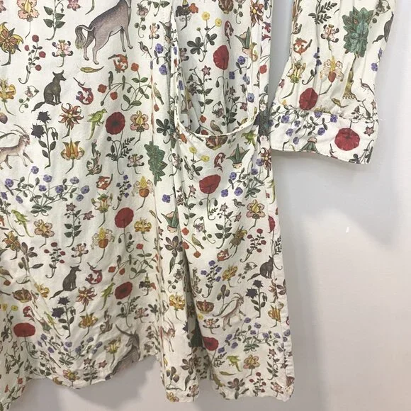 Samantha Pleet Passion Dress in Ivory – Size 8 (Runs Small)